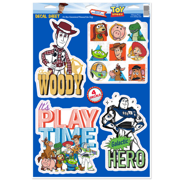 WinCraft  Toy Story 11" x 17" Multi-Use Decal Sheet