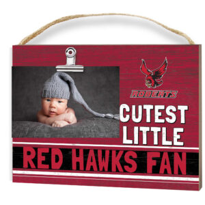Roberts Wesleyan Redhawks 8" x 10" Cutest Little Fan Team Logo Clip Photo Frame