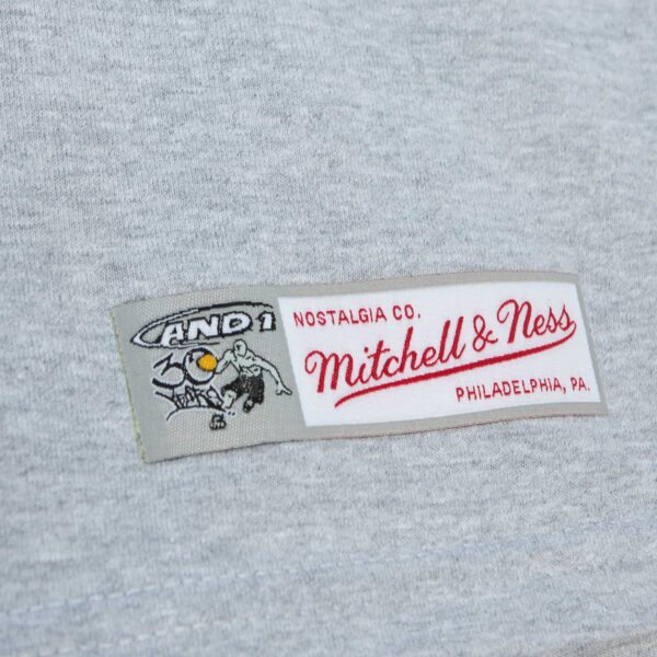 Men's Mitchell & Ness  Heather Gray And 1 Gameless T-Shirt - Image 11