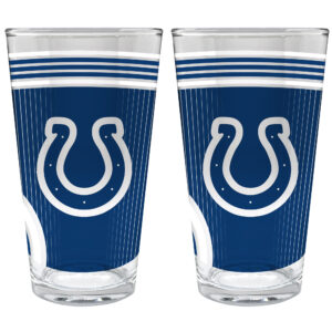 Indianapolis Colts Two-Piece 16oz. Pint Glass Set