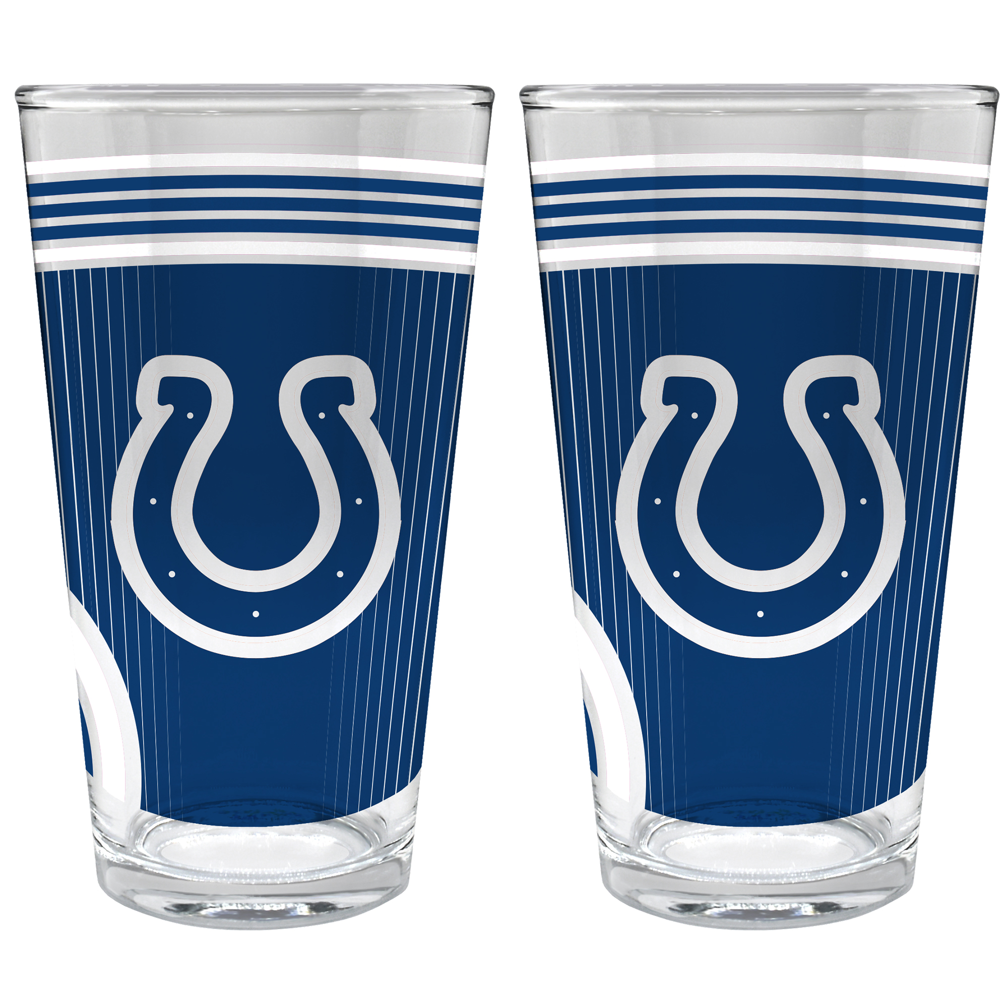 Indianapolis Colts Two-Piece 16oz. Pint Glass Set