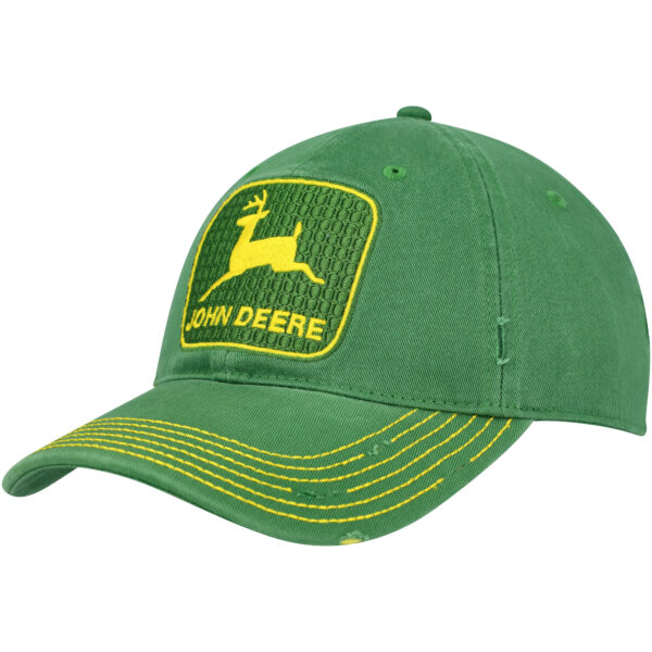 Men’s Green John Deere Vintage Twill Adjustable Hat