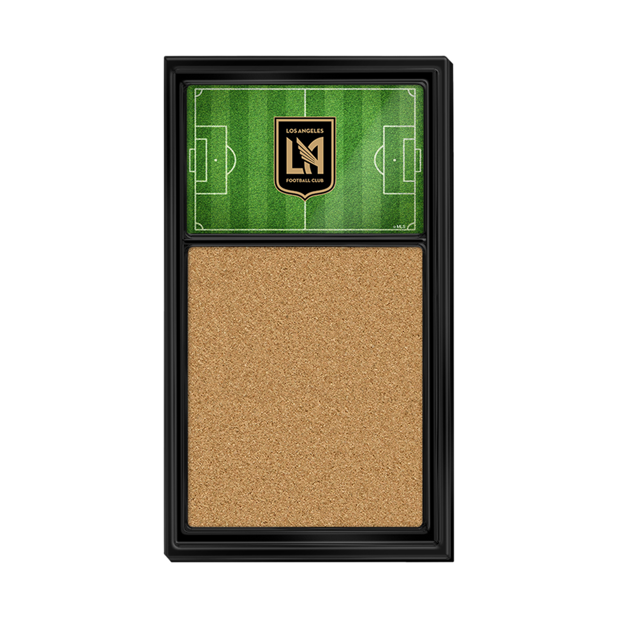 LAFC 17.5" x 31'' Cork Field Note Board