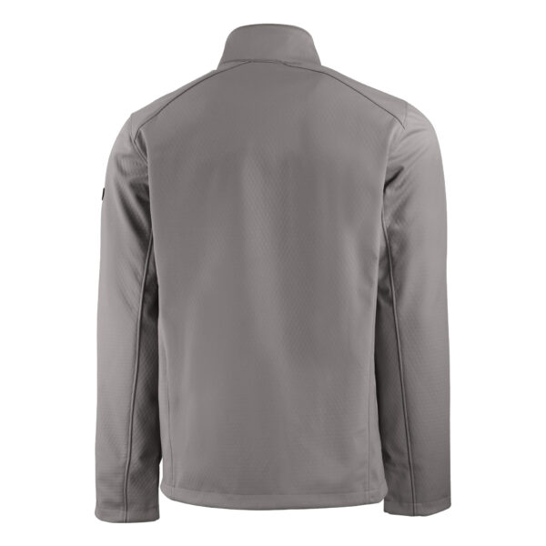 Men's Cutter & Buck  Gray North Carolina A&T Aggies Evoke Eco Softshell Recycled Full-Zip Jacket - Image 7