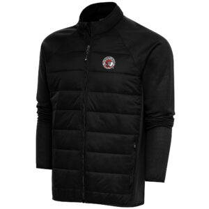 Men's Antigua  Black Tampa Spartans Altitude Quilted Full-Zip Jacket