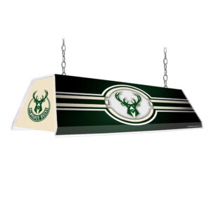 Milwaukee Bucks 38.5'' x 10.75'' Standard Pool Table Light
