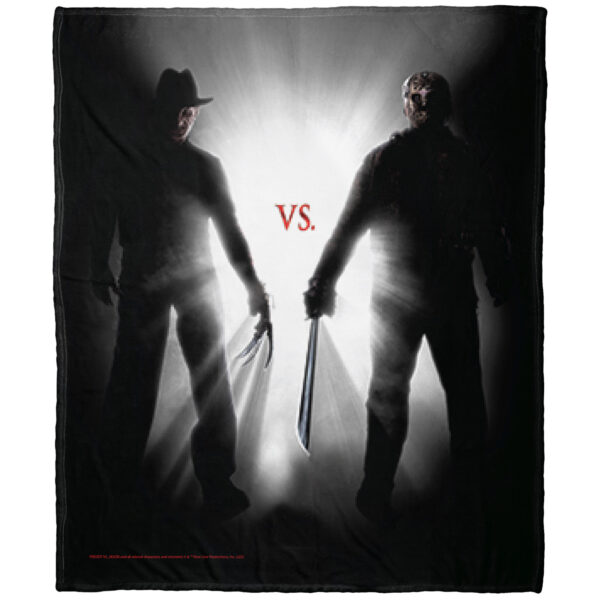 The Northwest Group  Freddy Vs. Jason 50" x 60" Ultimate Slasher Throwdown Silk Touch Throw Blanket