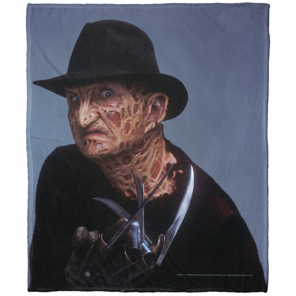 The Northwest Group  Freddy Vs. Jason 50" x 60" Frightening Freddy Silk Touch Throw Blanket