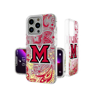 Keyscaper  Miami University RedHawks Memories Print iPhone Glitter Case