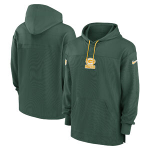 Men's Nike Green Green Bay Packers Sideline Jersey Pullover Hoodie