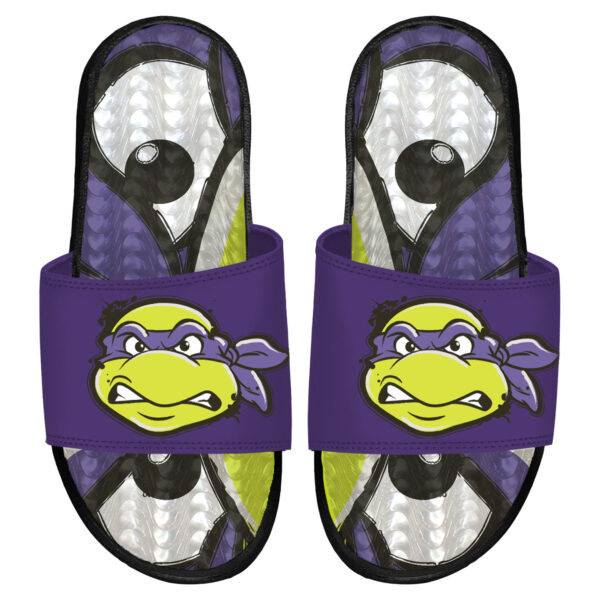 Men's ISlide Teenage Mutant Ninja Turtles Donatello Face Gel Slide Sandals