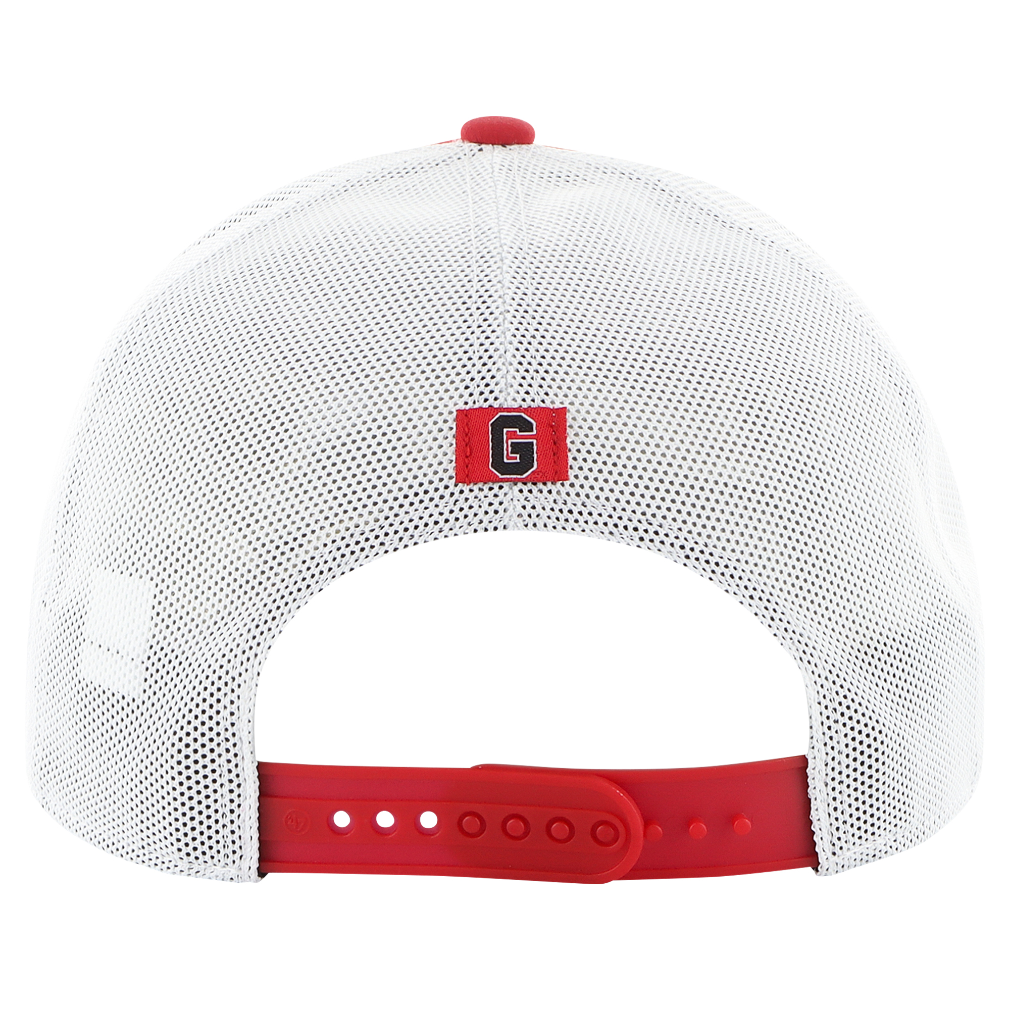 Men's '47 Red Georgia Bulldogs Downburst Trucker Adjustable Hat - Image 4