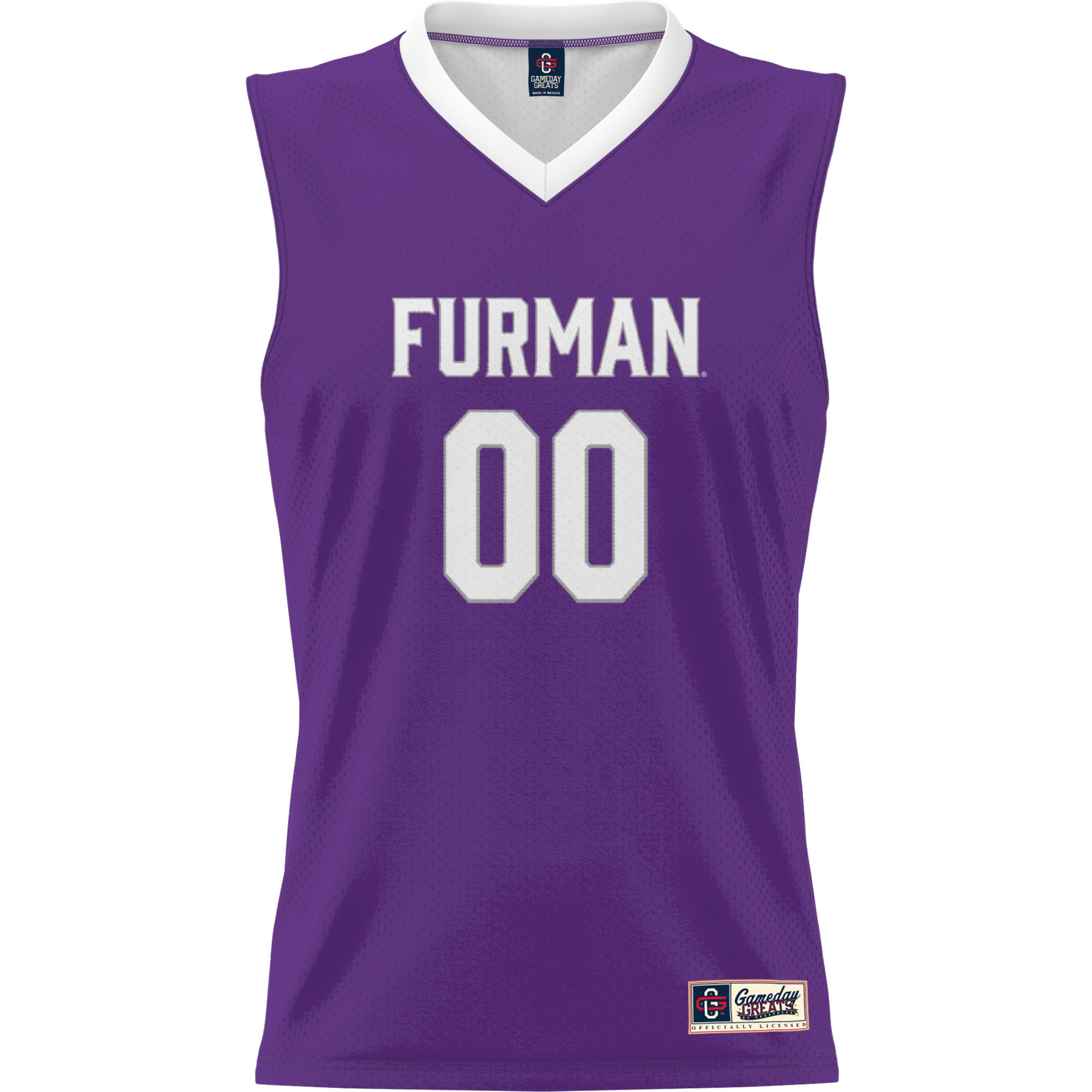 Youth GameDay Greats Purple Furman Paladins NIL Pick-A-Player Lightweight Men's Basketball Jersey - Image 3
