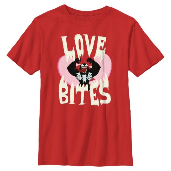 Youth Mad Engine Red Marvel Valentine's Day T-Shirt