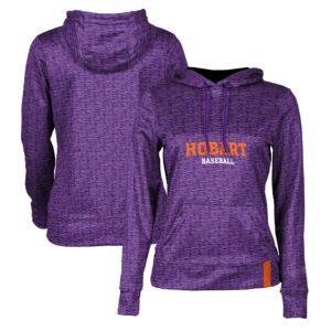 Women's ProSphere  Purple Hobart & William Smith Colleges Baseball Pullover Hoodie