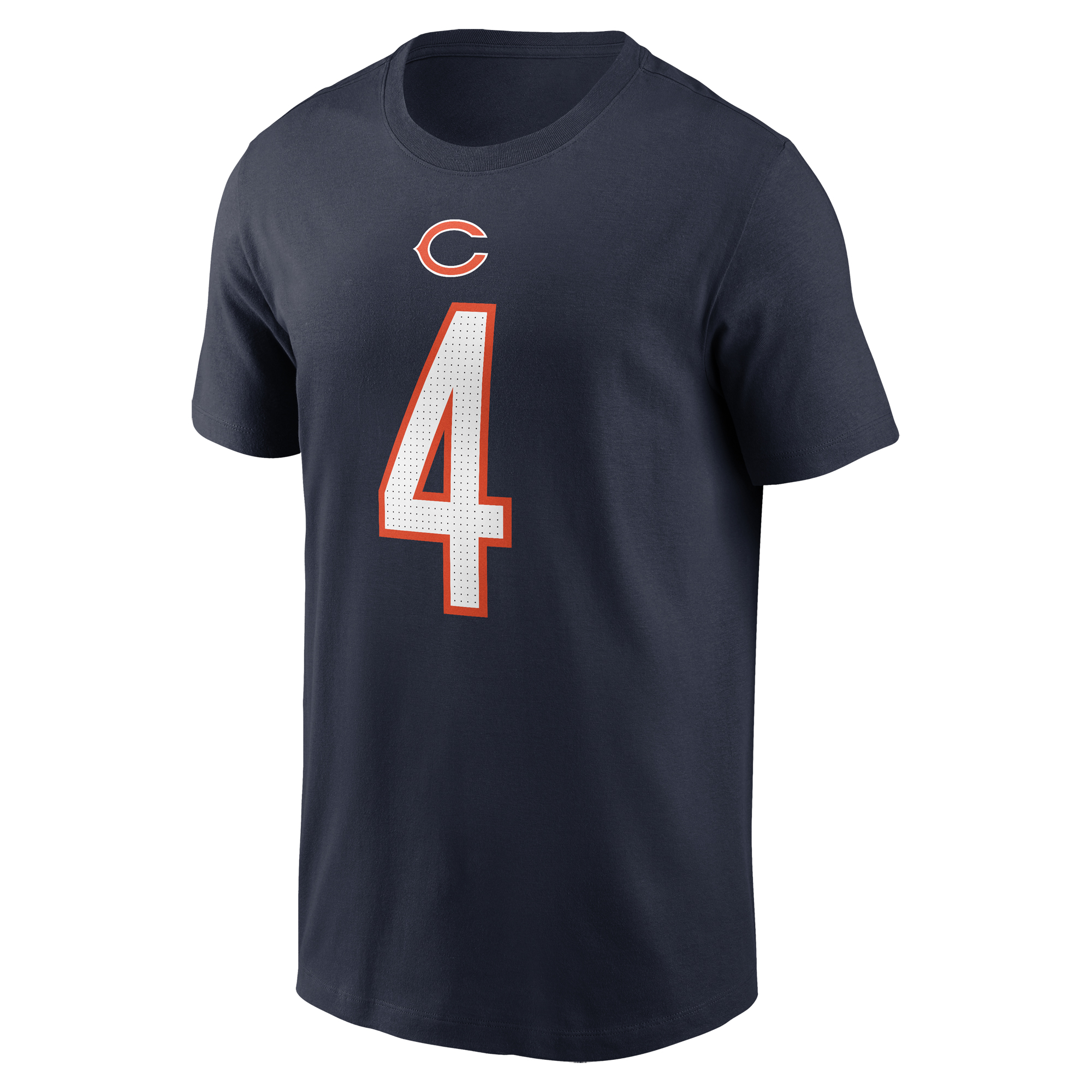 Men's Nike D'Andre Swift Navy Chicago Bears Player Name & Number T-Shirt - Image 6