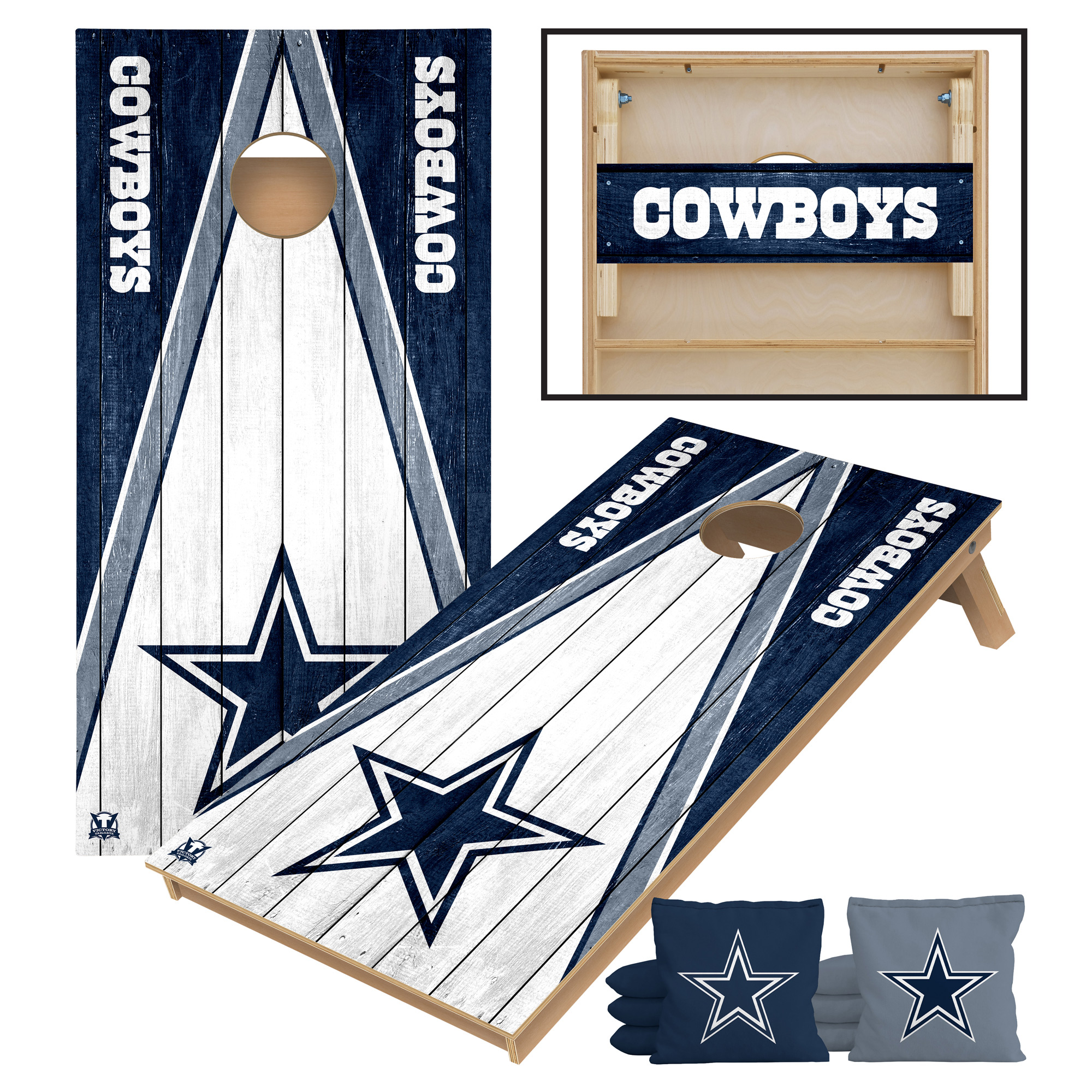 Victory Tailgate Dallas Cowboys 2' x 4' Tournament Cornhole Board Set