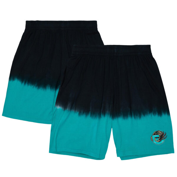 Men's Mitchell & Ness  Black Vancouver Grizzlies Tie-Dye Shorts