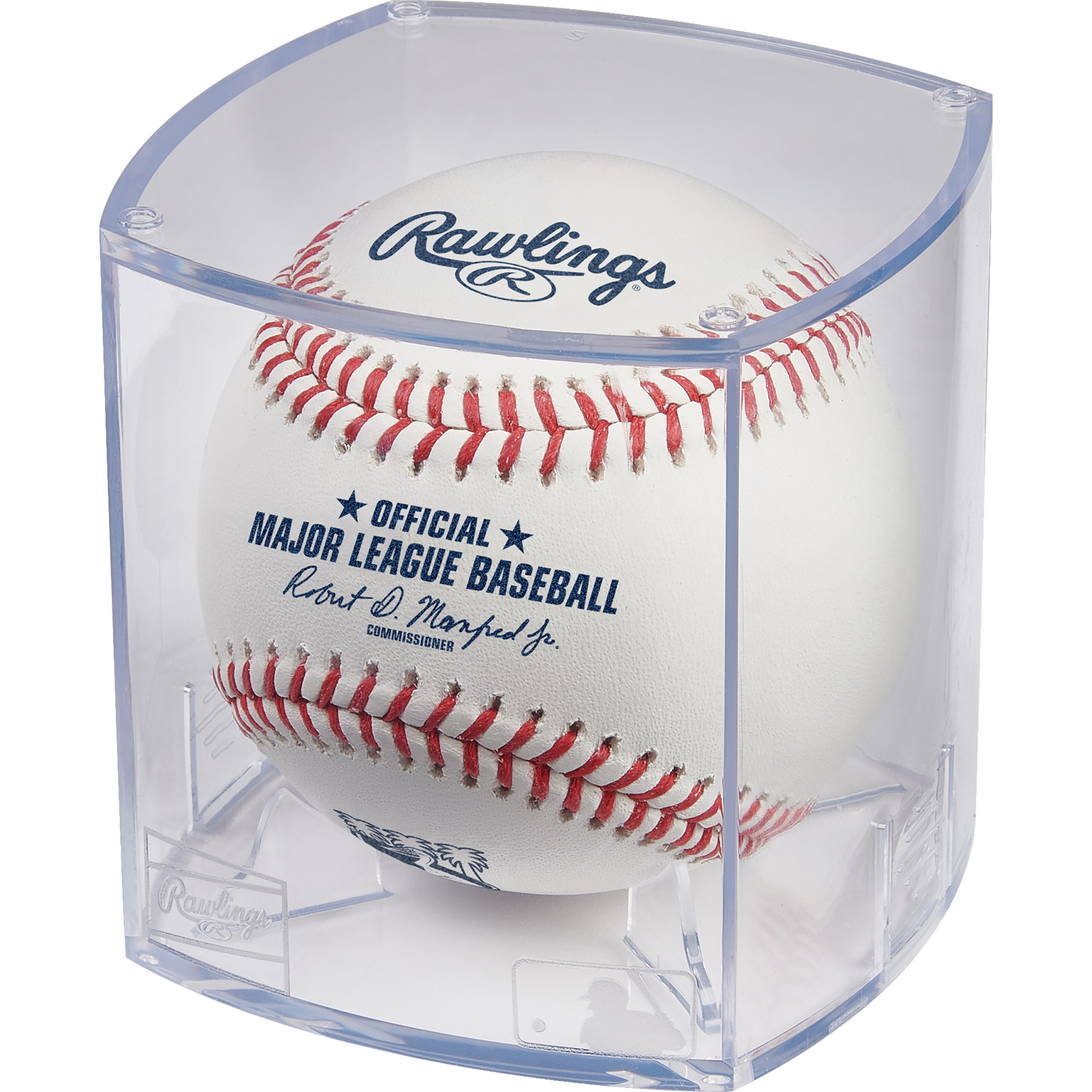 Rawlings Tampa Bay Rays 2024 City Connect Logo Baseball with Case - Image 6