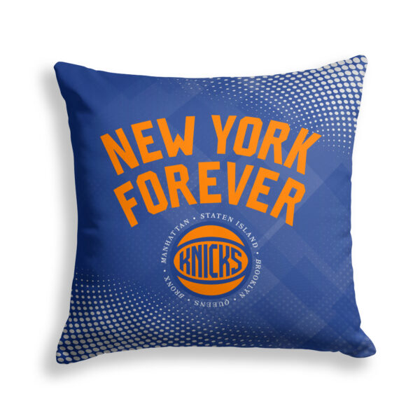 Chad & Jake New York Knicks 2024 NBA Playoffs 16" x 16" Plush Pillow