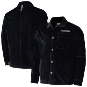 Unisex Black Star Wars Imperial Corduroy Button-Up Jacket