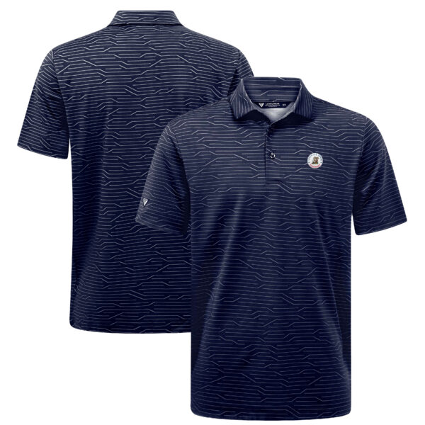 Men's 2025 U.S. Open Levelwear Navy Wired Polo