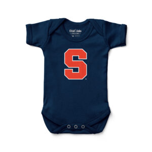 Infant Chad & Jake Navy Syracuse Orange  Bodysuit