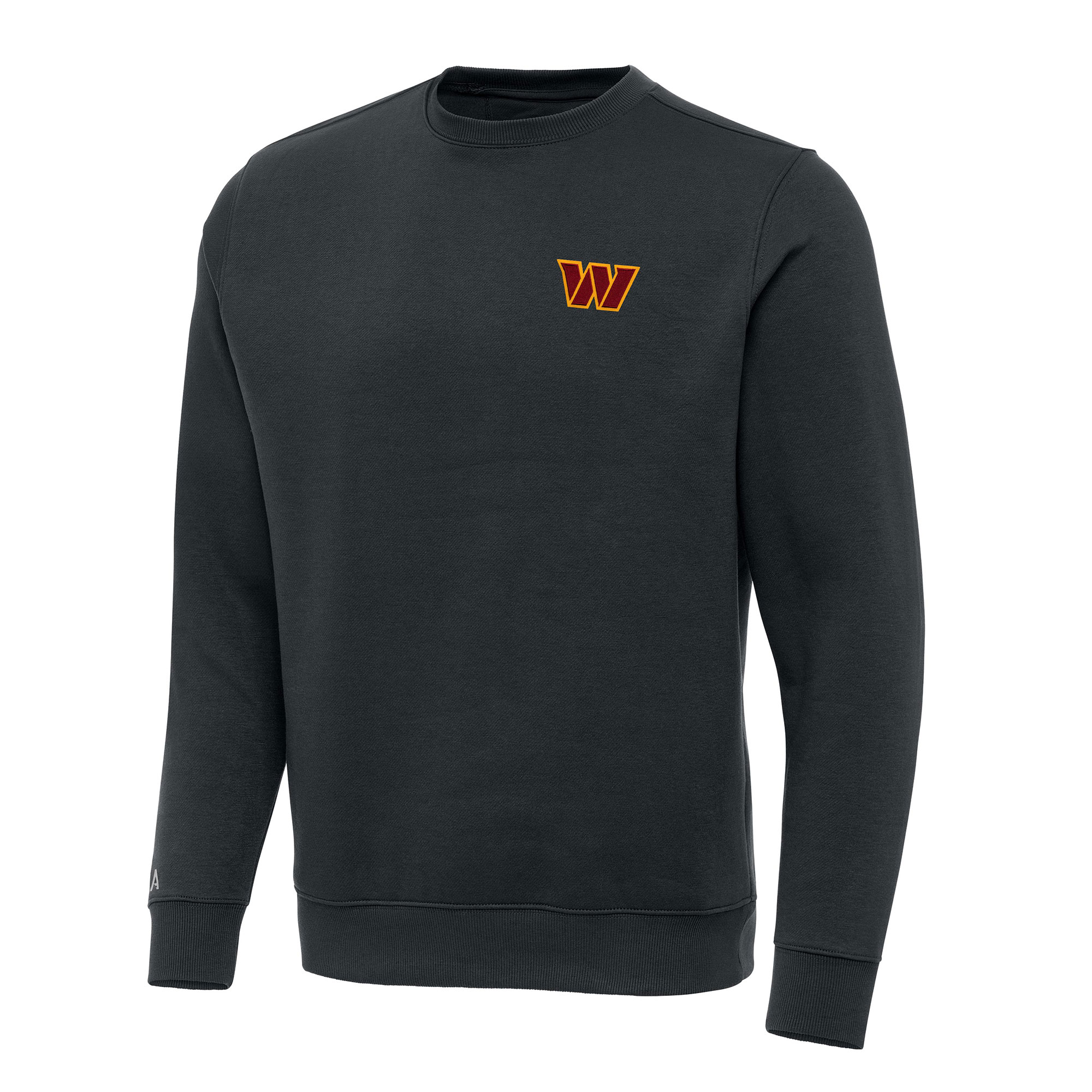 Men's Antigua Charcoal Washington Commanders Victory Pullover Sweatshirt