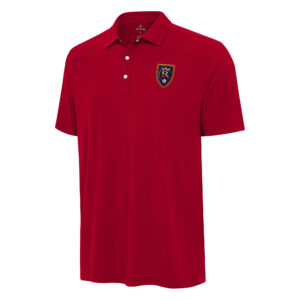Men's Antigua Red Real Salt Lake Western Polo