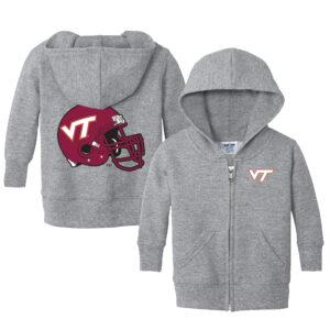 Toddler Chad & Jake  Heather Gray Virginia Tech Hokies Logo Full-Zip Hoodie Jacket