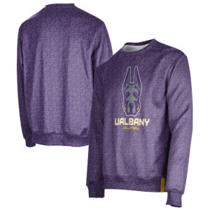Men's ProSphere Purple UAlbany Great Danes Volleyball 1.0 Pullover Sweatshirt