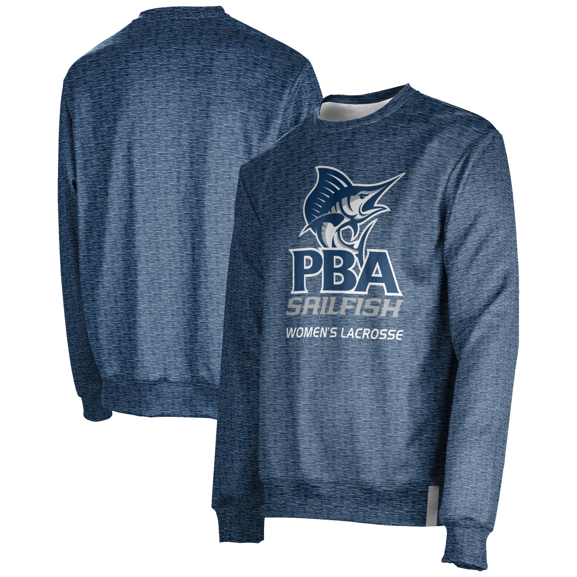 Men's ProSphere Navy Palm Beach Atlantic Sailfish Women's Lacrosse Pullover Sweatshirt