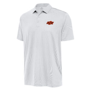 Men's Antigua  White Oklahoma State Cowboys Big & Tall Ellipse Polo