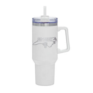 White NC State Wolfpack 40oz. Rocky My State Tumbler