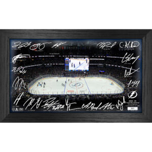 Highland Mint  Tampa Bay Lightning 2024-2025 Signature Rink Print
