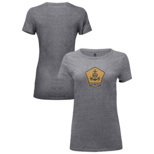 Women's 1863FC Heather Gray Rhode Island FC Color Badge Tri-Blend T-Shirt
