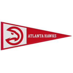 WinCraft Atlanta Hawks 13" x 32" Wool Primary Logo Pennant
