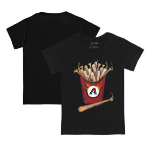 Youth Tiny Turnip Black Arizona Diamondbacks Hot Bats T-Shirt