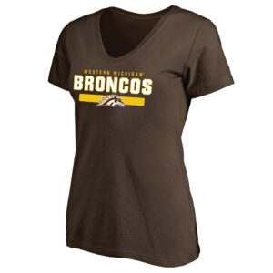 Women's Brown Western Michigan Broncos Team Strong T-Shirt