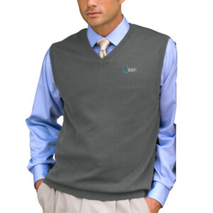 Men's Heather Gray West Florida Argonauts Milano Knit Sweater Vest