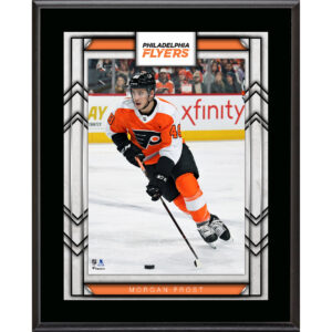 Morgan Frost Philadelphia Flyers 10.5" x 13" Sublimated Player Plaque