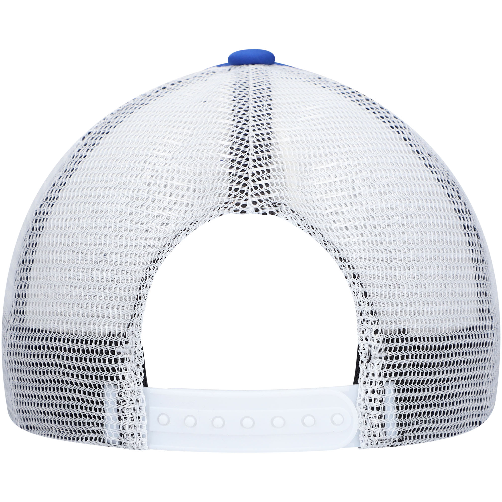 Women's adidas Royal/White New York Islanders Foam Trucker Snapback Hat - Image 5