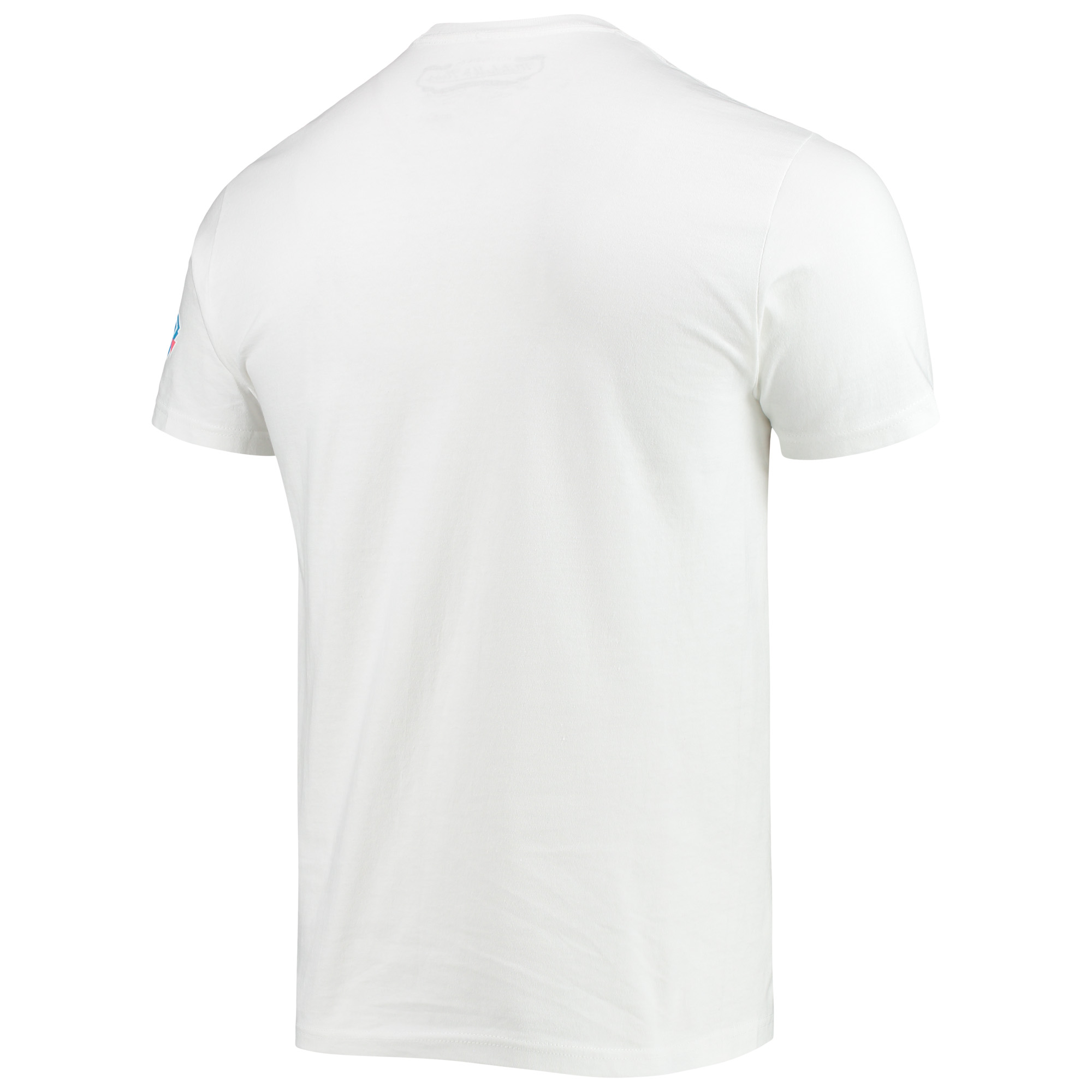 Men's Mitchell & Ness Tracy McGrady White Toronto Raptors Hardwood Classics Draft Day Colorwash T-Shirt - Image 7