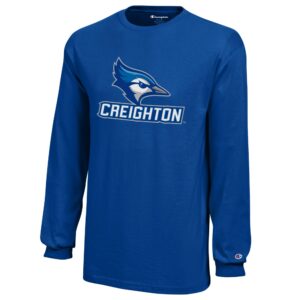 Youth Champion Blue Creighton Bluejays Jersey Long Sleeve T-Shirt