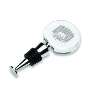 Ohio Bobcats Round Wine Stopper