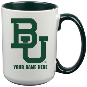Baylor Bears 15oz. Personalized Ceramic Mug