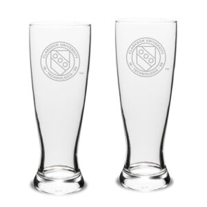 Clarkson Golden Knights 23oz. 2-Piece Stylish University Pilsner Set