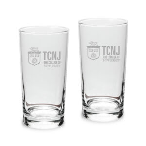 College of New Jersey Lions 10oz. 2-Piece Highball Glass Set