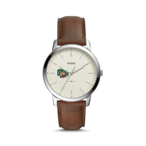 Fossil Ohio Bobcats The Minimalist Leather Watch