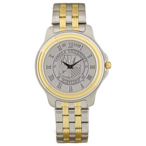 Silver/Gold Loyola Greyhounds Two-Tone Wristwatch